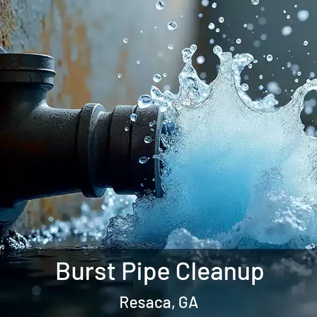  Burst Pipe Cleanup Resaca, GA