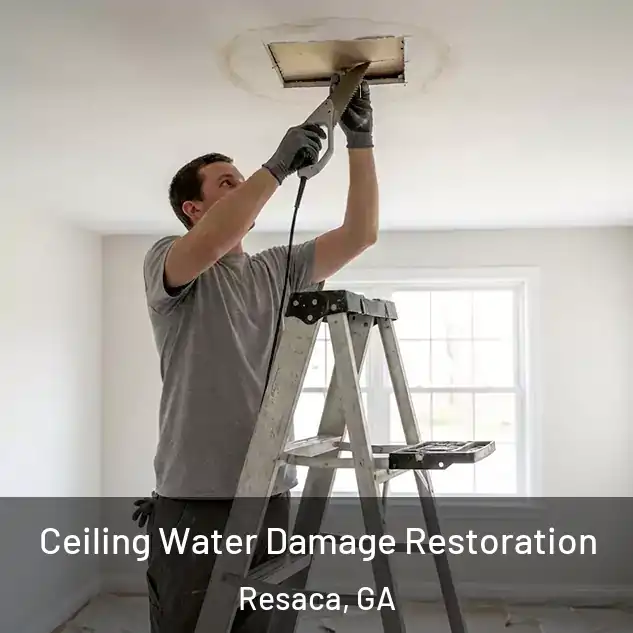  Ceiling Water Damage Restoration Resaca, GA