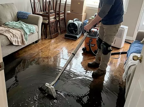 Water Leak Cleanup in Resaca