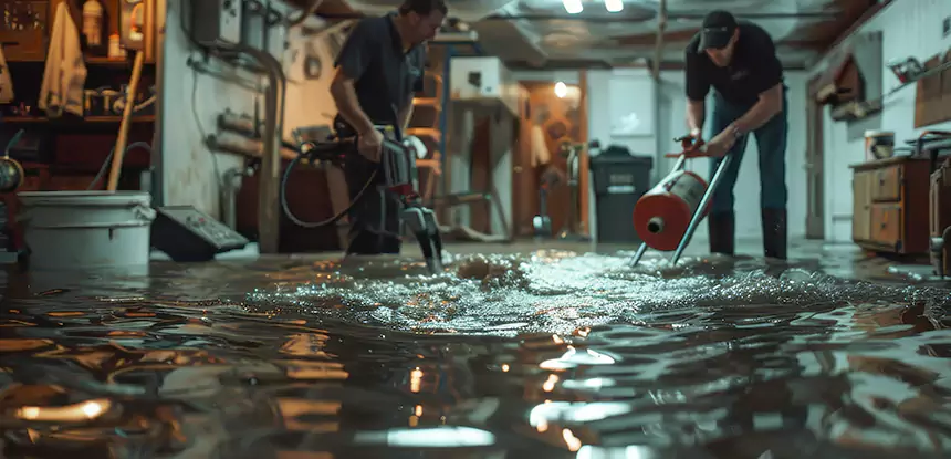 Basement Water Damage Cleanup Resaca