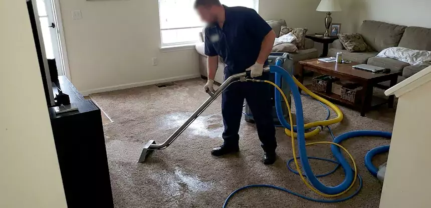 Flooded Basement Carpet Cleanup Resaca 