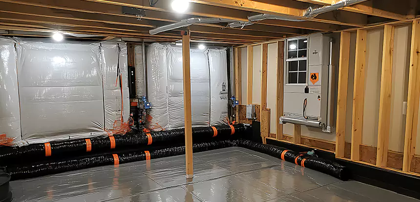 Crawl Space Humidity Control in Resaca
