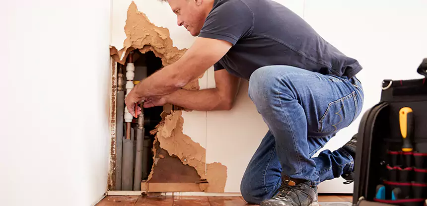 Broken Pipe Water Damage Repair in Resaca