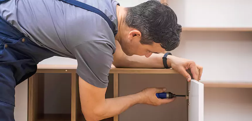 Water Damaged Cabinet Repair in Resaca