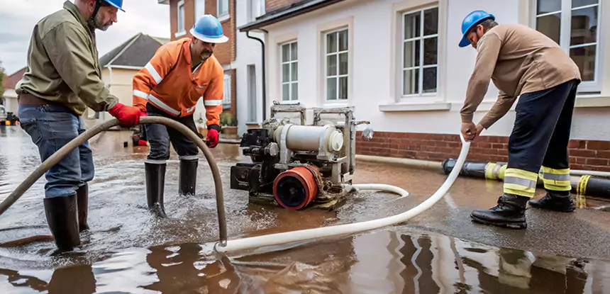 Sewage Spill Cleanup Resaca