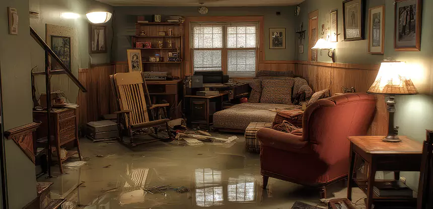 Professional Wet Basement Cleanup Services in Resaca, GA