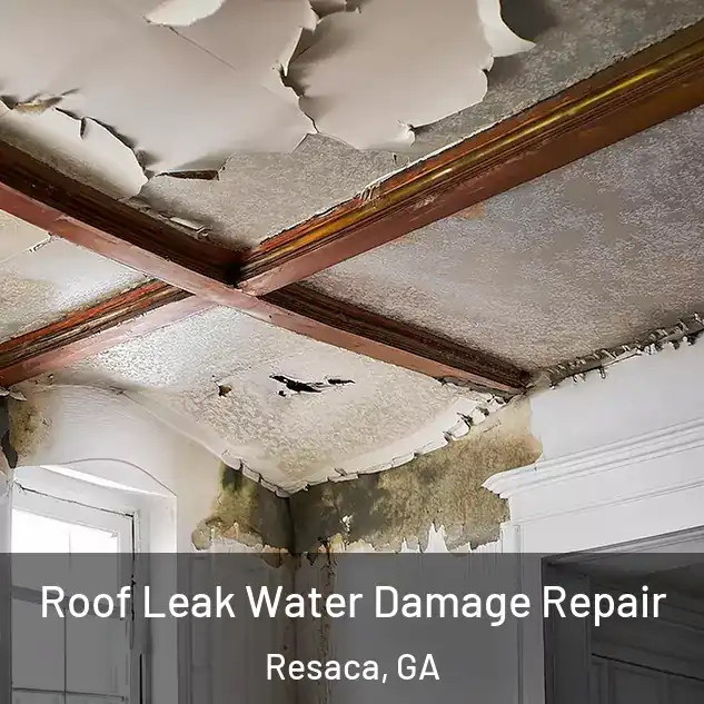  Roof Leak Water Damage Repair Resaca, GA