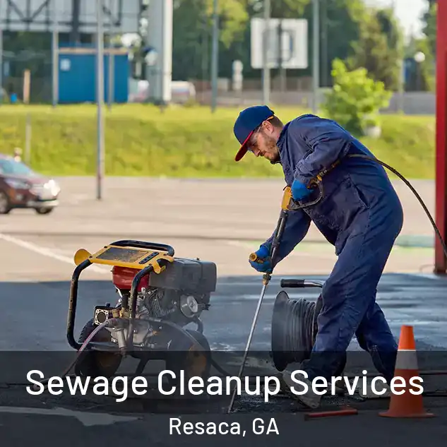  Sewage Cleanup Services Resaca, GA