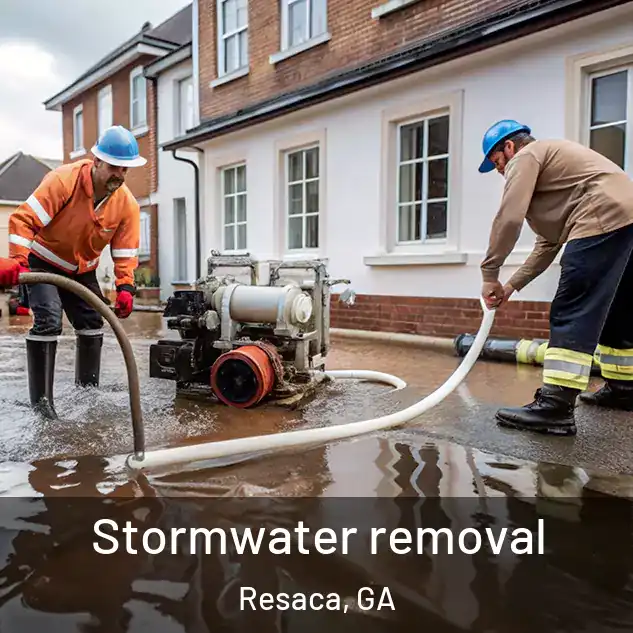  Stormwater removal Resaca, GA